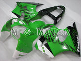 Kawasaki NINJA ZX6R 2000-2002 Injection ABS Fairing - Flame - Black Green - MFS3660 - Fairings Kit