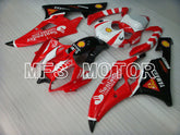 Yamaha YZF-R6 2006-2007 Injection ABS Fairing - Santander - Red Black - MFS3715 - Fairings Kit