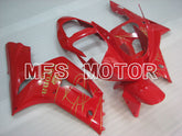 Kawasaki NINJA ZX6R 2003-2004 Injection ABS Fairing - Corona - Red - MFS3730 - Fairings Kit