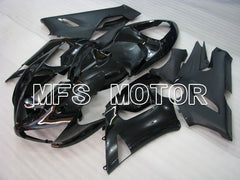 Kawasaki NINJA ZX6R 2005-2006 Injection ABS Fairing - Factory Style - Black - MFS3749 - Fairings Kit
