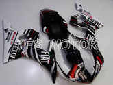 Yamaha YZF-R6 2005 Injection ABS Fairing - FIAT - Black White - MFS3754 - Fairings Kit