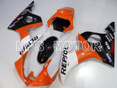 Yamaha YZF-R6 2005 Injection ABS Fairing - Repsol - Orange White - MFS3757 - Fairings Kit