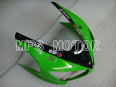 Kawasaki NINJA ZX6R 2005-2006 Injection ABS Fairing - Monster - Black Green - MFS3777 - Fairings Kit