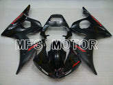 Yamaha YZF-R6 2005 Injection ABS Fairing - Factory Style - Black Matte - MFS3784 - Fairings Kit