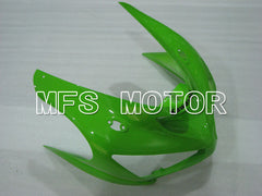 Kawasaki NINJA ZX6R 2005-2006 Injection ABS Fairing - Factory Style - Green White - MFS3791 - Fairings Kit