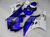 Yamaha YZF-R6 2006-2007 Injection ABS Fairing - Factory Style - Blue White - MFS3826 - Fairings Kit