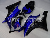 Yamaha YZF-R6 2006-2007 Injection ABS Fairing - Factory Style - Blue Black Matte - MFS3851 - Fairings Kit
