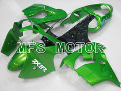 Kawasaki NINJA ZX9R 2000-2001 ABS Fairing - Factory Style - Green - MFS3859 - Fairings Kit