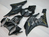 Yamaha YZF-R6 2006-2007 Injection ABS Fairing - Factory Style - Black Matte - MFS3872 - Fairings Kit