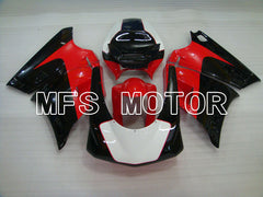 Ducati 748 / 998 / 996 1994-2002 Injection ABS Fairing - Factory Style - Black Red - MFS3903 - Fairings Kit