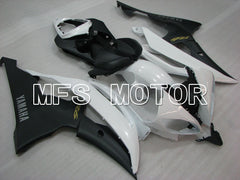Yamaha YZF-R6 2008-2016 Injection ABS Fairing - Factory Style - Matte Black White - MFS3906 - Fairings Kit