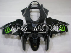 Kawasaki NINJA ZX9R 1998-1999 ABS Fairing - Monster - Black - MFS3919 - Fairings Kit