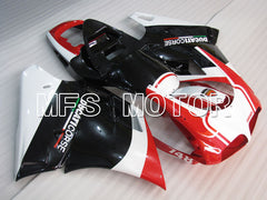 Ducati 748 / 998 / 996 1994-2002 Injection ABS Fairing - Factory Style - Black Red - MFS3953 - Fairings Kit
