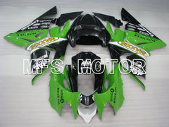 Kawasaki NINJA ZX10R 2004-2005 Injection ABS Fairing - MAXXIS - Black Green - MFS3963 - Fairings Kit