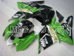 Kawasaki NINJA ZX10R 2004-2005 Injection ABS Fairing - MAXXIS - Black Green - MFS3963 - Fairings Kit