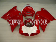 Ducati 748 / 998 / 996 1994-2002 Injection ABS Fairing - Factory Style - Red White - MFS3966 - Fairings Kit