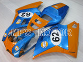 Ducati 748 / 998 / 996 1994-2002 Injection ABS Fairing - Gulf - Blue Orange - MFS3980 - Fairings Kit