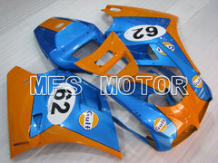 Ducati 748 / 998 / 996 1994-2002 Injection ABS Fairing - Gulf - Blue Orange - MFS3980 - Fairings Kit