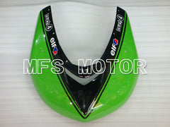 Kawasaki NINJA ZX10R 2006-2007 Injection ABS Fairing - Monster - Black Green - MFS4008 - Fairings Kit