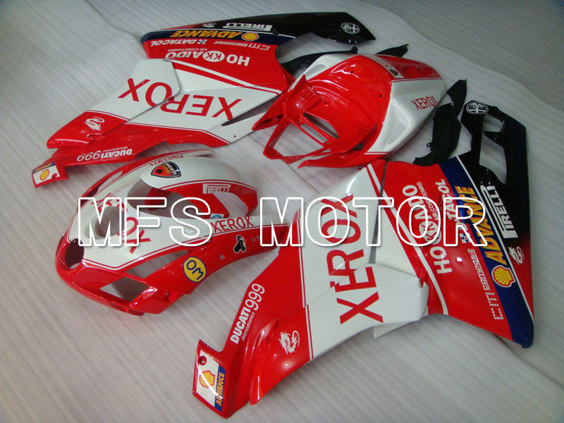 Ducati 749 / 999 2003-2004 Injection ABS Fairing - Xerox - Red White - MFS4018 - Fairings Kit