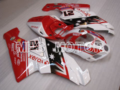 Ducati 749 / 999 2003-2004 Injection ABS Fairing - Xerox - Red White - MFS4033 - Fairings Kit
