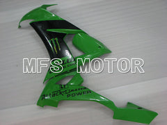 Kawasaki NINJA ZX10R 2008-2010 Injection ABS Fairing - Monster - Black Green - MFS4078 - Fairings Kit