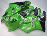 Kawasaki NINJA ZX12R 2000-2001 Injection ABS Fairing - Factory Style - Black Green - MFS4110 - Fairings Kit