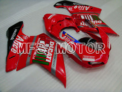 Ducati 848 / 1098 / 1198 2007-2011 Injection ABS Fairing - Alice - Red Black - MFS4113 - Fairings Kit