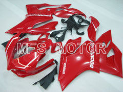 Ducati 1199 2011-2014 Injection ABS Fairing - Factory Style - Red - MFS4114 - Fairings Kit