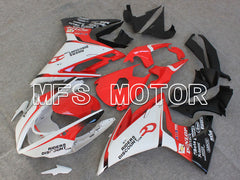 Triumph Daytona 675 2013-2016 Injection ABS Fairing - DUNLOP - Red White - MFS4227 - Fairings Kit