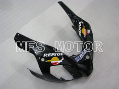 Aprilia RSV 1000 R 2004-2009 ABS Fairing - Repsol - Black Red Orange - MFS4334 - Fairings Kit
