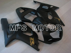 Suzuki GSXR1000 2000-2002 Injection ABS Fairing - Factory Style - Black Matte - MFS4358 - Fairings Kit