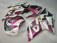 Suzuki GSXR1000 2000-2002 Injection ABS Fairing - Factory Style - Pink White - MFS4369 - Fairings Kit