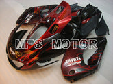 Yamaha YZF1000R 1997-2007 ABS Fairing - Flame- Black Red - MFS4397 - Fairings Kit