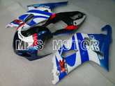 Suzuki GSXR1000 2000-2002 Injection ABS Fairing - Factory Style - Blue White - MFS4398 - Fairings Kit