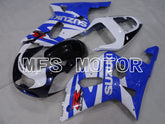 Suzuki GSXR1000 2000-2002 Injection ABS Fairing - Factory Style - Blue White - MFS4404 - Fairings Kit