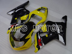 Suzuki GSXR1000 2000-2002 Injection ABS Fairing - Factory Style - Yellow Black - MFS4410 - Fairings Kit