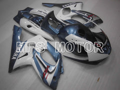 Yamaha YZF-600R 1997-2007 Injection ABS Fairing - Factory Style - Blue White - MFS4459 - Fairings Kit