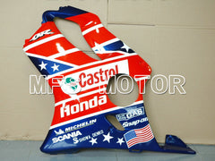 Honda CBR600 F4i 2001-2003 Injection ABS Fairing - Castrol - Blue Red White - MFS4657 - Fairings Kit
