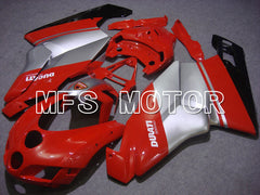 Ducati 749 / 999 2005-2006 Injection ABS Fairing - Factory Style - Red Silver - MFS4684 - Fairings Kit