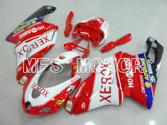 Ducati 749 / 999 2005-2006 Injection ABS Fairing - Xerox - Red White - MFS4717 - Fairings Kit