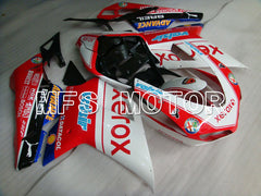 Ducati 848 / 1098 / 1198 2007-2011 Injection ABS Fairing - Xerox - Red White - MFS4777 - Fairings Kit