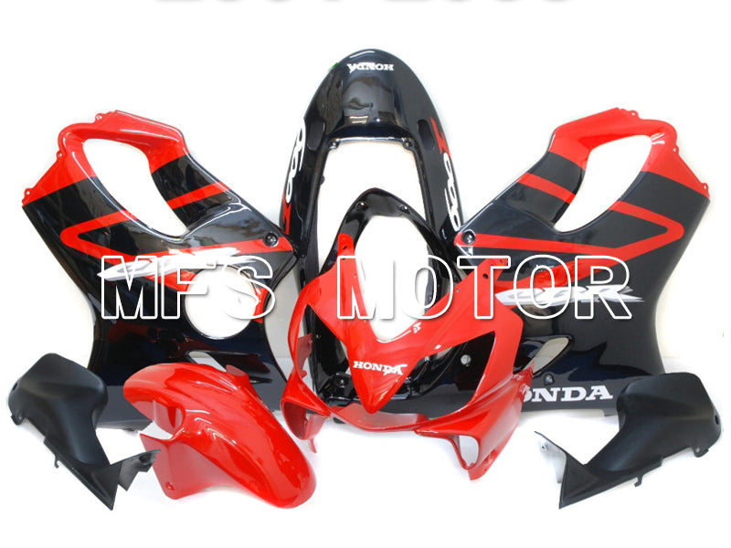Honda CBR600 F4i 2004-2007 Injection ABS Fairing - Factory Style - Black Red - MFS4809 - Fairings Kit