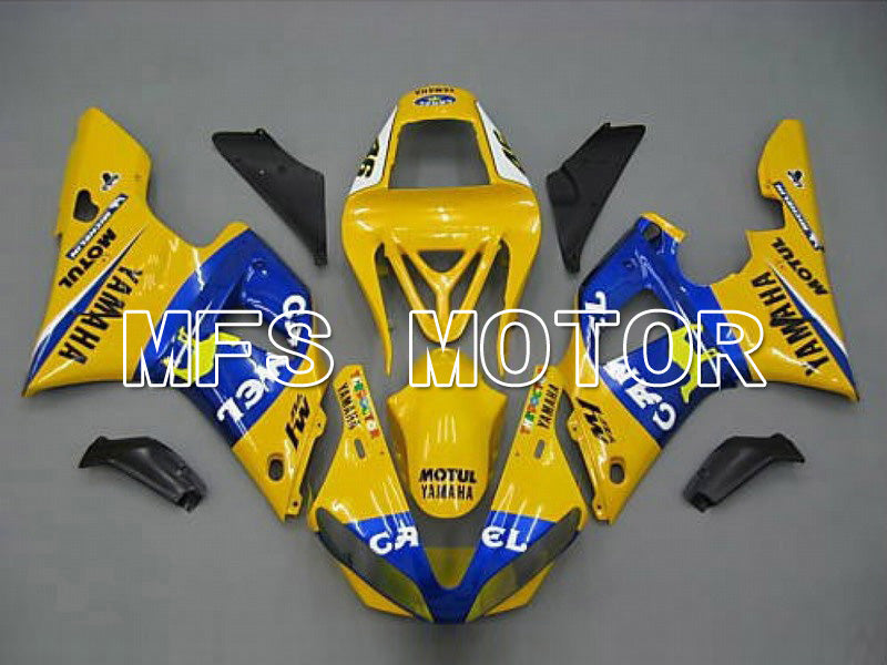 Yamaha YZF-R1 2000-2001 Injection ABS Fairing - Camel - Blue Yellow - MFS4855 - Fairings Kit