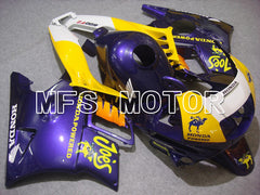 Honda CBR600 F2 1991-1994 ABS Fairing - Camel - Purple Yellow - MFS4859 - Fairings Kit