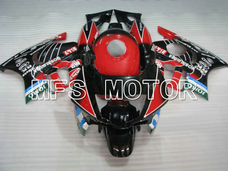 Honda CBR600 F2 1991-1994 ABS Fairing - JOMO - Black Red - MFS4875 - Fairings Kit