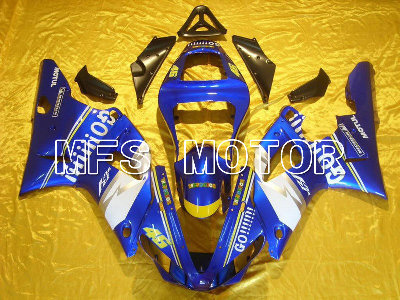 Yamaha YZF-R1 2000-2001 Injection ABS Fairing - GO!!!!!!! - Blue - MFS4879 - Fairings Kit