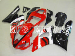 Yamaha YZF-R1 2000-2001 Injection ABS Fairing - Factory Style - Red White - MFS4896 - Fairings Kit