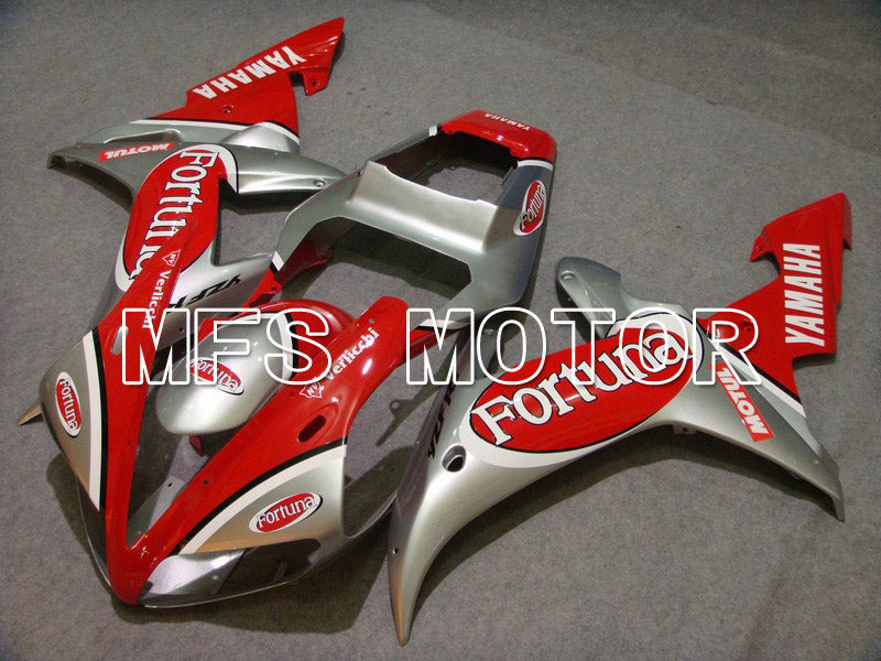 Yamaha YZF-R1 2002-2003 Injection ABS Fairing - Fortuna - Red Silver - MFS4966 - Fairings Kit