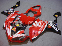 Yamaha YZF-R1 2007-2008 Injection ABS Fairing - Santander - White Red - MFS5065 - Fairings Kit
